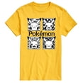thumbnail image 1 of Pokémon - Wagara Grid Pikachu  - Men's Short Sleeve Graphic T-Shirt, 1 of 4