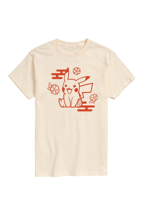 Pokémon - Wagara Pikachu  - Men's Short Sleeve Graphic T-Shirt