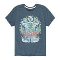 thumbnail image 1 of Pokémon - Water Starters Group - Toddler And Youth Short Sleeve Graphic T-Shirt, 1 of 4