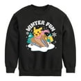 thumbnail image 1 of Pokémon - Winter Fun - Youth Crewneck Fleece Sweatshirt, 1 of 5