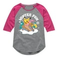 thumbnail image 1 of Pokémon - Winter Fun - Youth Girls Raglan Graphic T-Shirt, 1 of 5