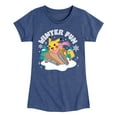 thumbnail image 1 of Pokémon - Winter Fun - Youth Girls Short Sleeve Graphic T-Shirt, 1 of 5