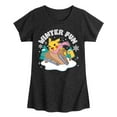 thumbnail image 1 of Pokémon - Winter Fun - Youth Girls Short Sleeve Graphic T-Shirt, 1 of 5