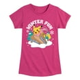 thumbnail image 1 of Pokémon - Winter Fun - Youth Girls Short Sleeve Graphic T-Shirt, 1 of 5