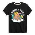 thumbnail image 1 of Pokémon - Winter Fun - Youth Short Sleeve Graphic T-Shirt, 1 of 5