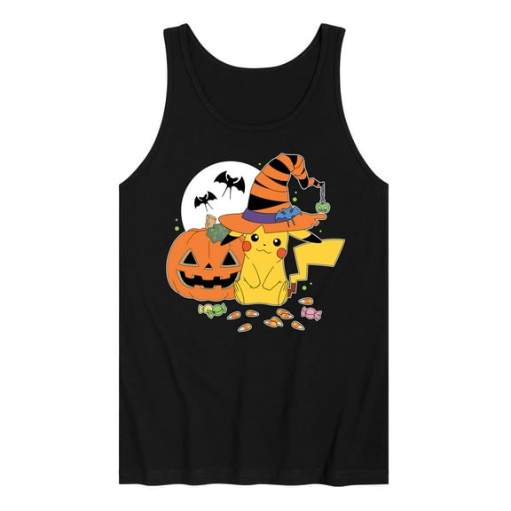 Pokémon - Witch Pikachu With Candy - Men's Jersey Tank Top