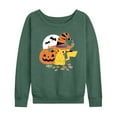 thumbnail image 1 of Pokémon  - Witch Pikachu With Candy - Women's Lightweight French Terry Long Sleeve Shirt, 1 of 5