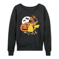 thumbnail image 1 of Pokémon  - Witch Pikachu With Candy - Women's Lightweight French Terry Long Sleeve Shirt, 1 of 5