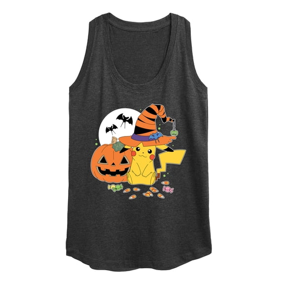 Pokémon - Witch Pikachu With Candy - Women's Racerback Tank Top
