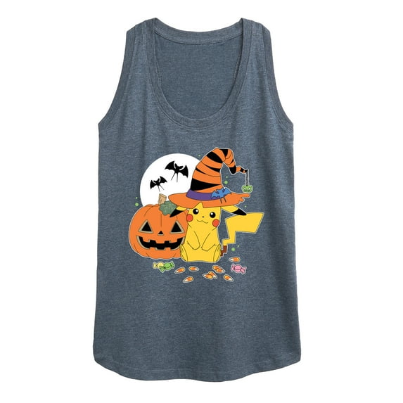 Pokémon - Witch Pikachu With Candy - Women's Racerback Tank Top