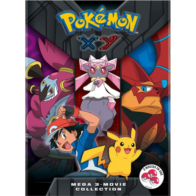 Pokémon XY Mega 3-Movie Collection