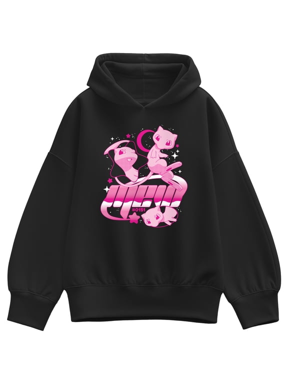 Pokémon - Y2k Mew Women's Oversized Fleece Hoodie Sweatshirt