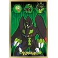 thumbnail image 1 of Pokémon - Zygarde Grid Wall Poster, 14.725" x 22.375", Framed, 1 of 3