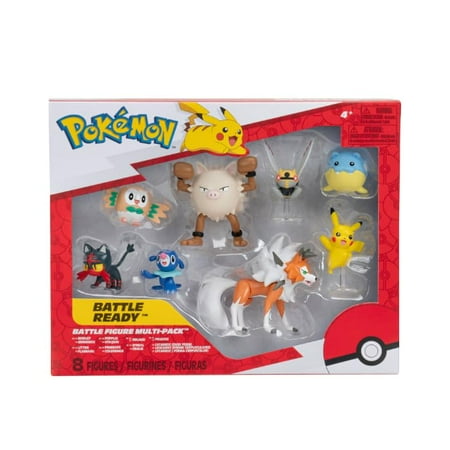 Jazwares - Pokémon Battle Figure 8 Pack