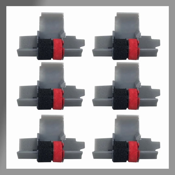 Pokanic Ir-40T, Ir40T Black And Red Ink Roller Ribbon Cartridge Replacement C...