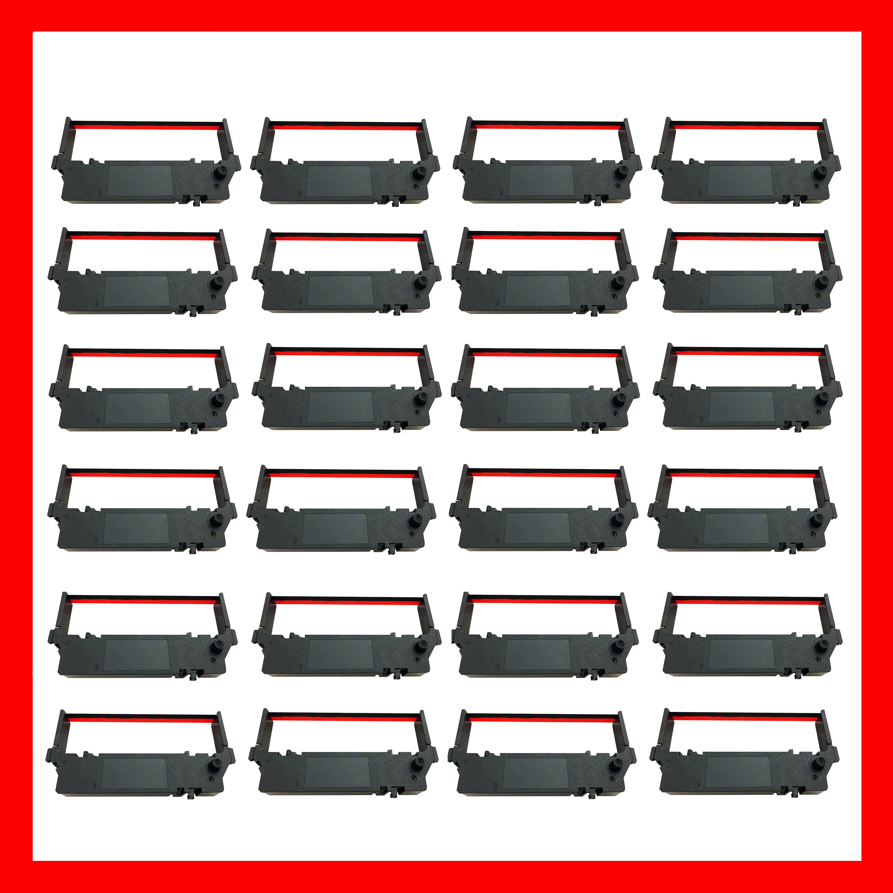 Pokanic SP-700 Ribbon Ink x 24 Pack Cartridge Black / Red Replacement ...