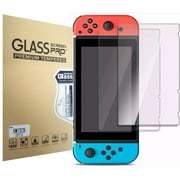 Pokanic Screen Film Protector with Installation Kit for Nintendo Switch, 2 Count