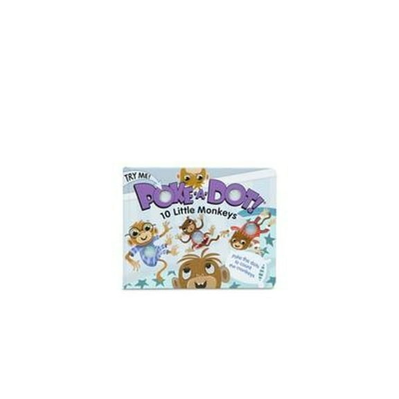 Pre-Owned Poke-A-Dot: 10 Little Monkeys (Hardcover) 1950013049 9781950013043
