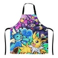 Poke×mon Anime Apron for Men and Women Baking Gardening Sewing BBQ