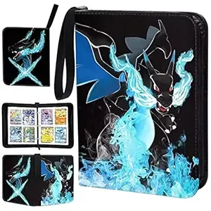 pokemon card book holder walmart binder Amazon.com: Trading Card Binder 4 Pocket,400 Pockets Card Binder High Capacity Trading card binder holder with plenty of room to hold 400 trading cards Trading Card Binder for Pokemon