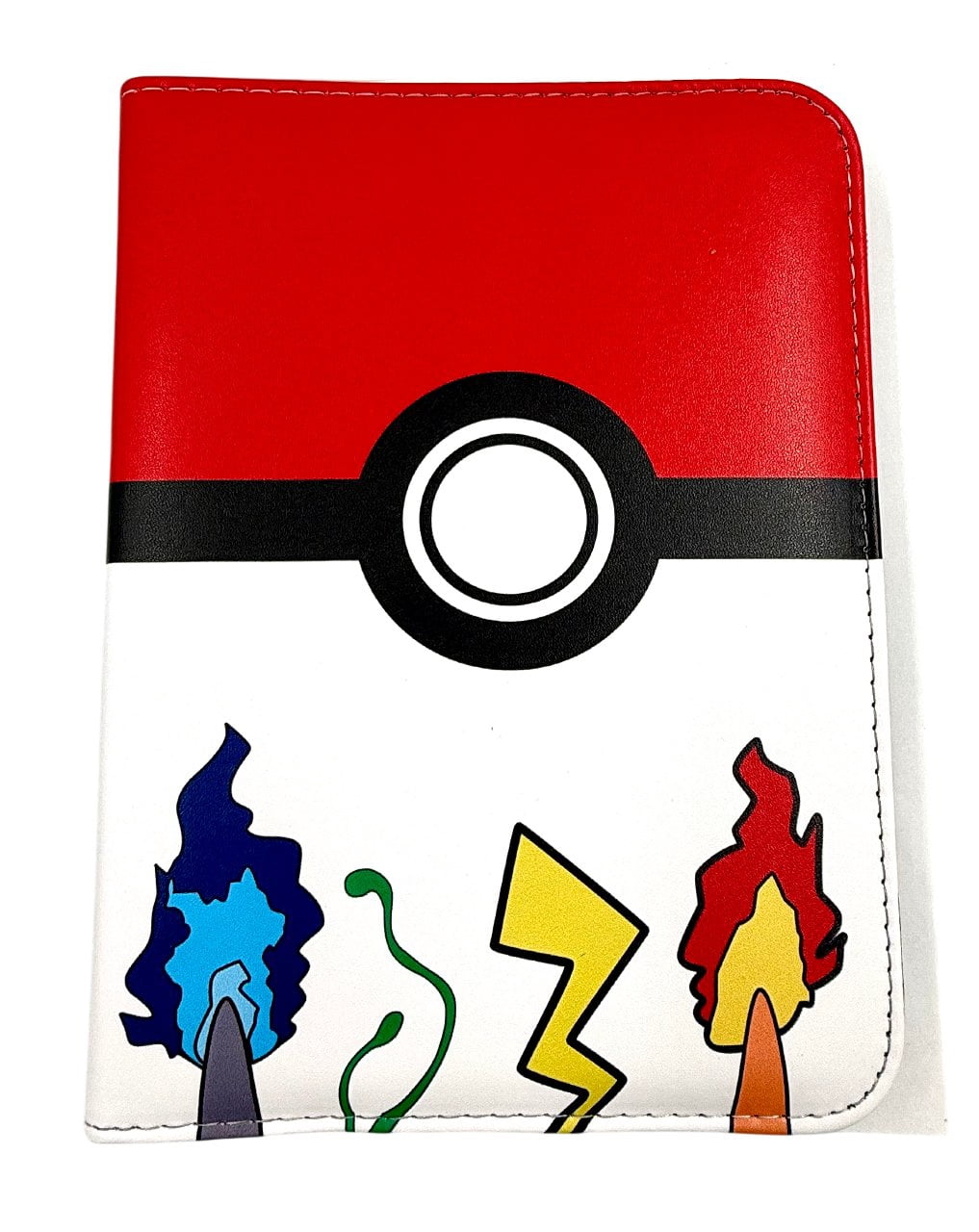 Pokeball Starters Pokemon Trading Card Binder Holder Case 50 Sheets TCG  400-Slot - Walmart.com