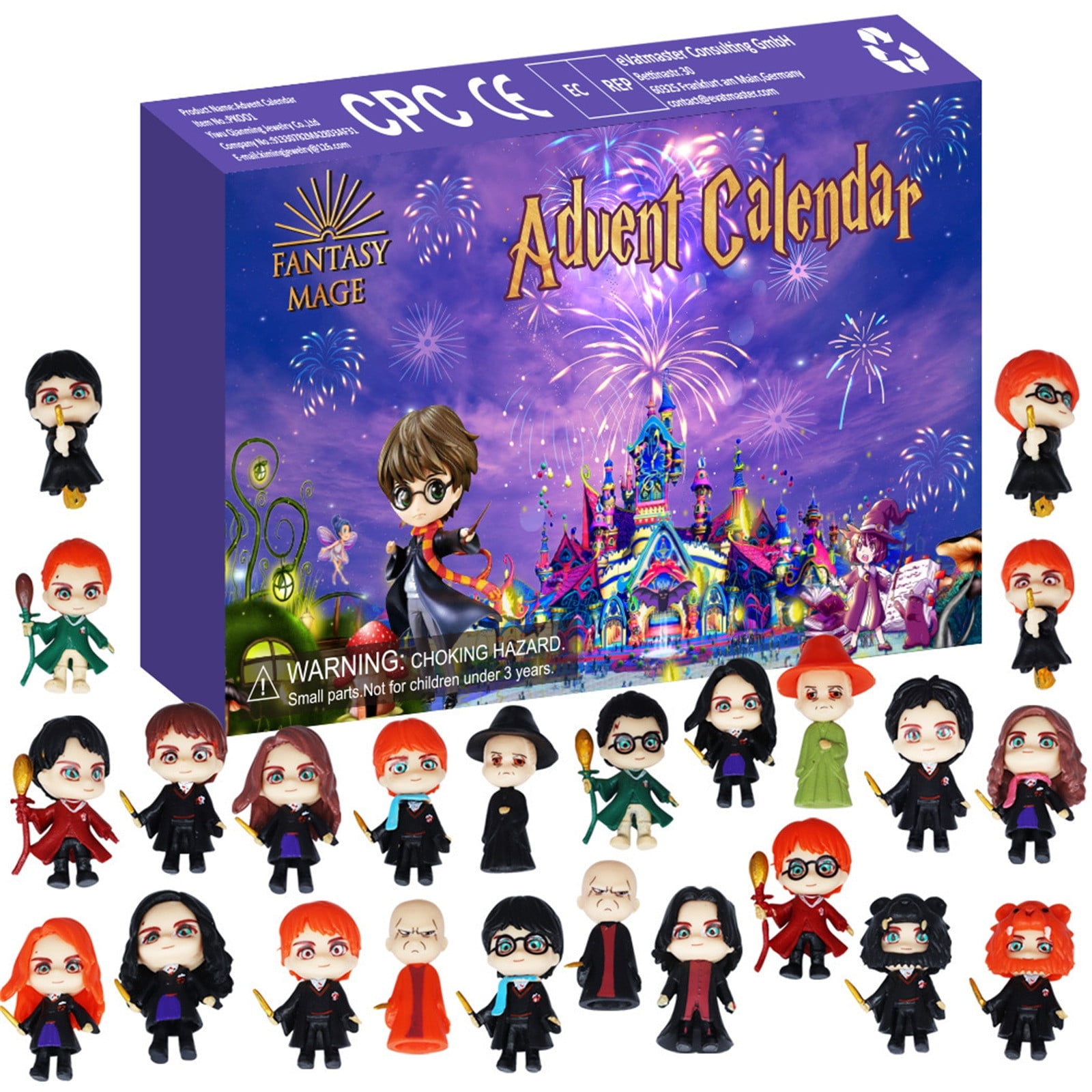 Pokem0n 2024 Holiday Advent Calendar for Kids, 24 Piece Christmas