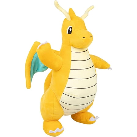 Pokemon 12" Dragonite Plush- Officially Licensed- Generation 1 Dratini & Dragonair Evolution- Soft Stuffed Animal Toy - Add to Your Collection - Gift for Kids, Boys, Girls Fans - 2+
