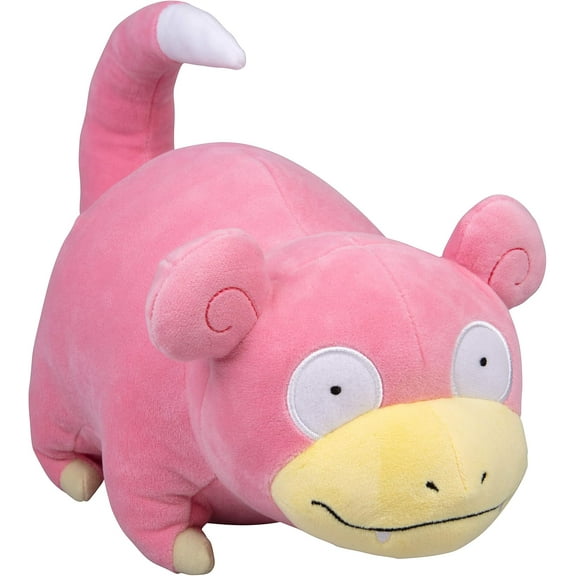 Pokemon 12" Large Slowpoke Plush - Officially Licensed - Quality & Soft Stuffed Animal Toy - Generation One - Great Gift for Kids, Boys, Girls & Fans of Pokemon