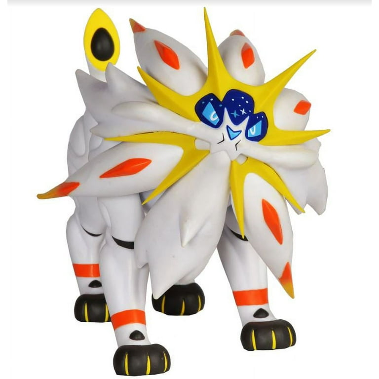 Pokemon 12 inches Cartoon Legendary Solgaleo,White 