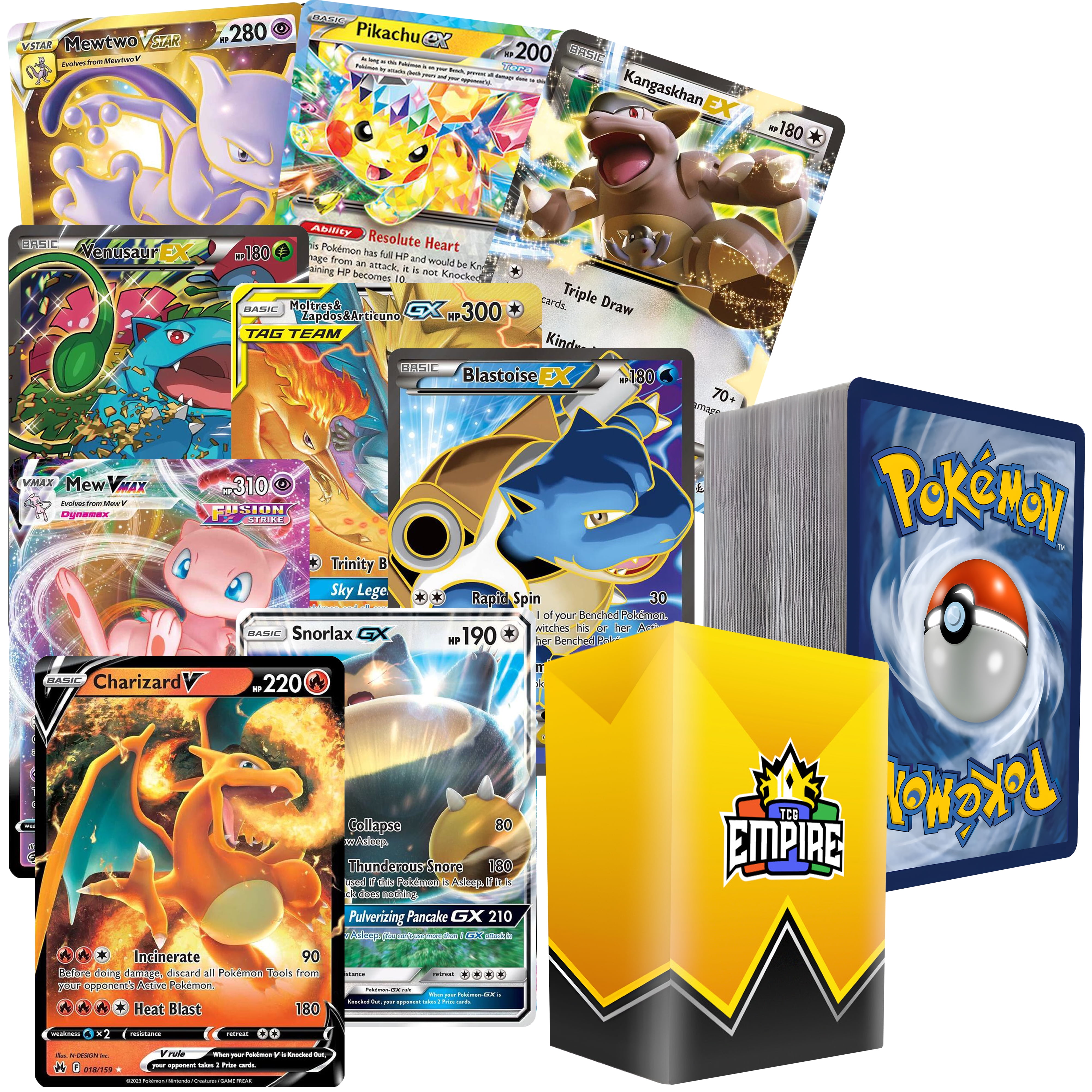 Pokemon 151 Classics Bundle | 100+ Pokmon Cards | 1x Guaranteed Ultra or Double Rare from the Original 151 | Holos & Rares Included! | Perfect Gift for Kids & Collectors