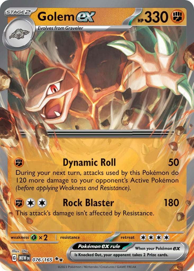#76 golem pokemon card Golem #76 - Kanto - Pokdex