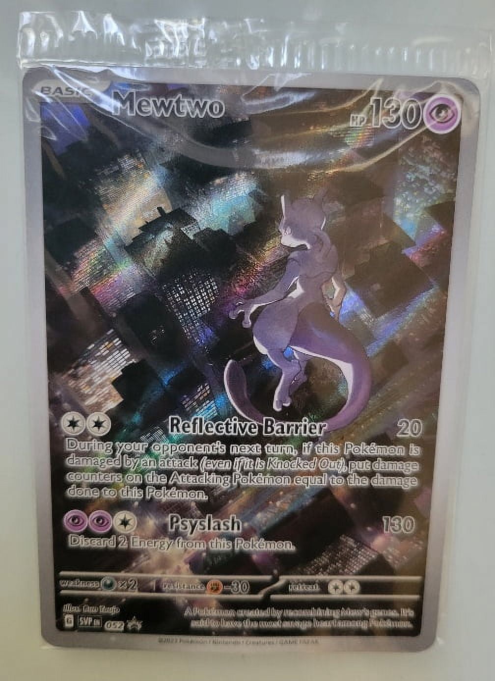 Mewtwo Holo - Scarlet & Violet 151 - MEWEN Pokémon card 150/165