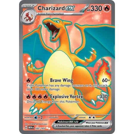 Pokemon 151 Ultra Rare Charizard ex #183