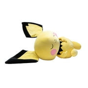 Pokemon 18” Plush Sleeping Pichu - Cuddly- Must Have for Pokémon Fans- Plush for Traveling, Car Rides