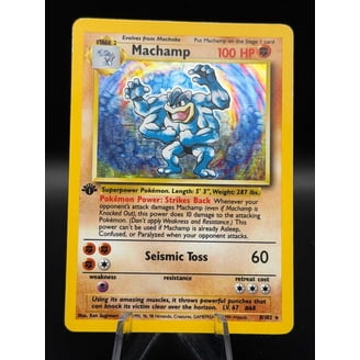 pokemon card machamp first edition PSA 8 NM- MT Stage 2 Should I get my 1st