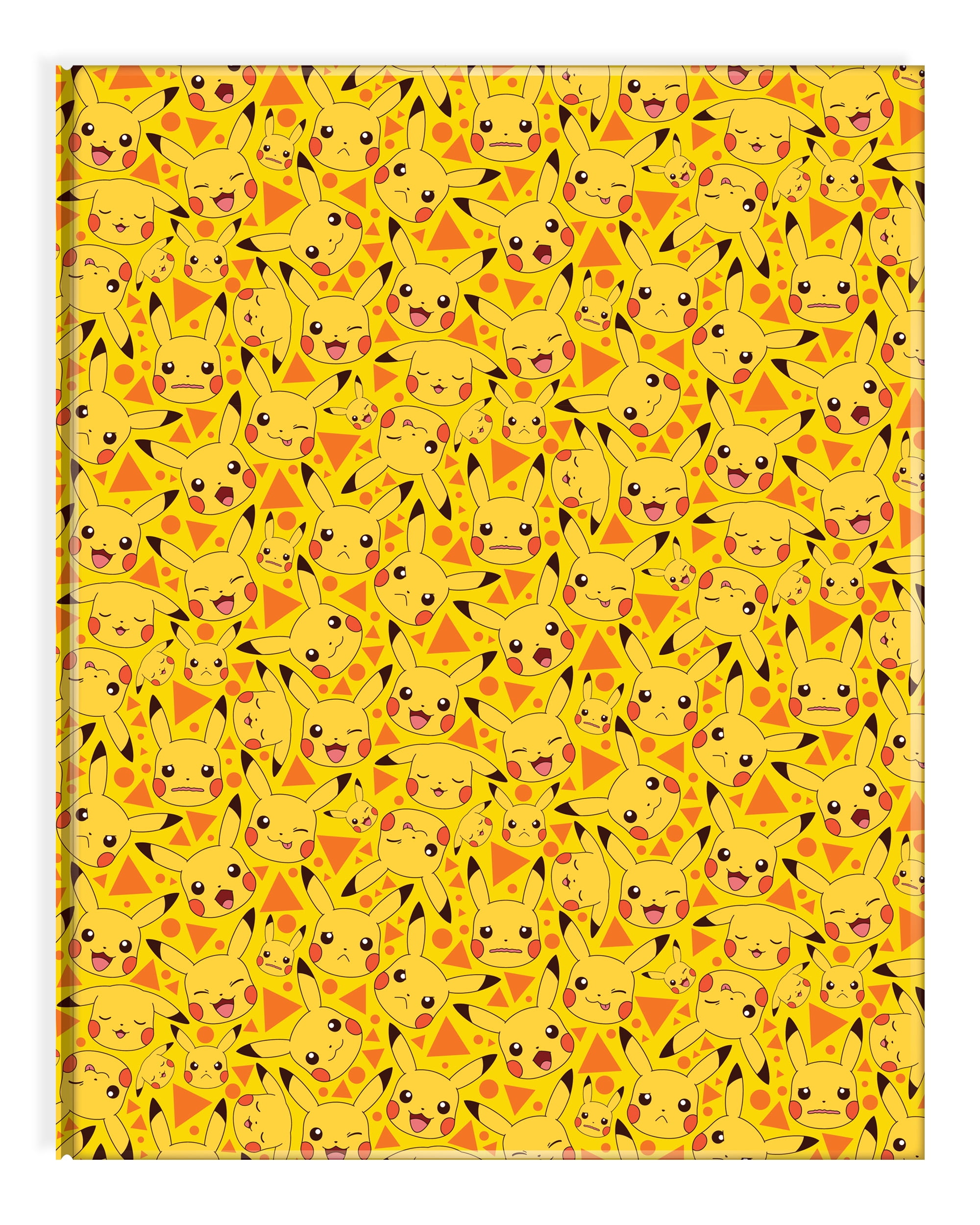 Pokemon 2-Pocket Paper Folder with 3 Prongs, 9.25" x 11.6", for Students