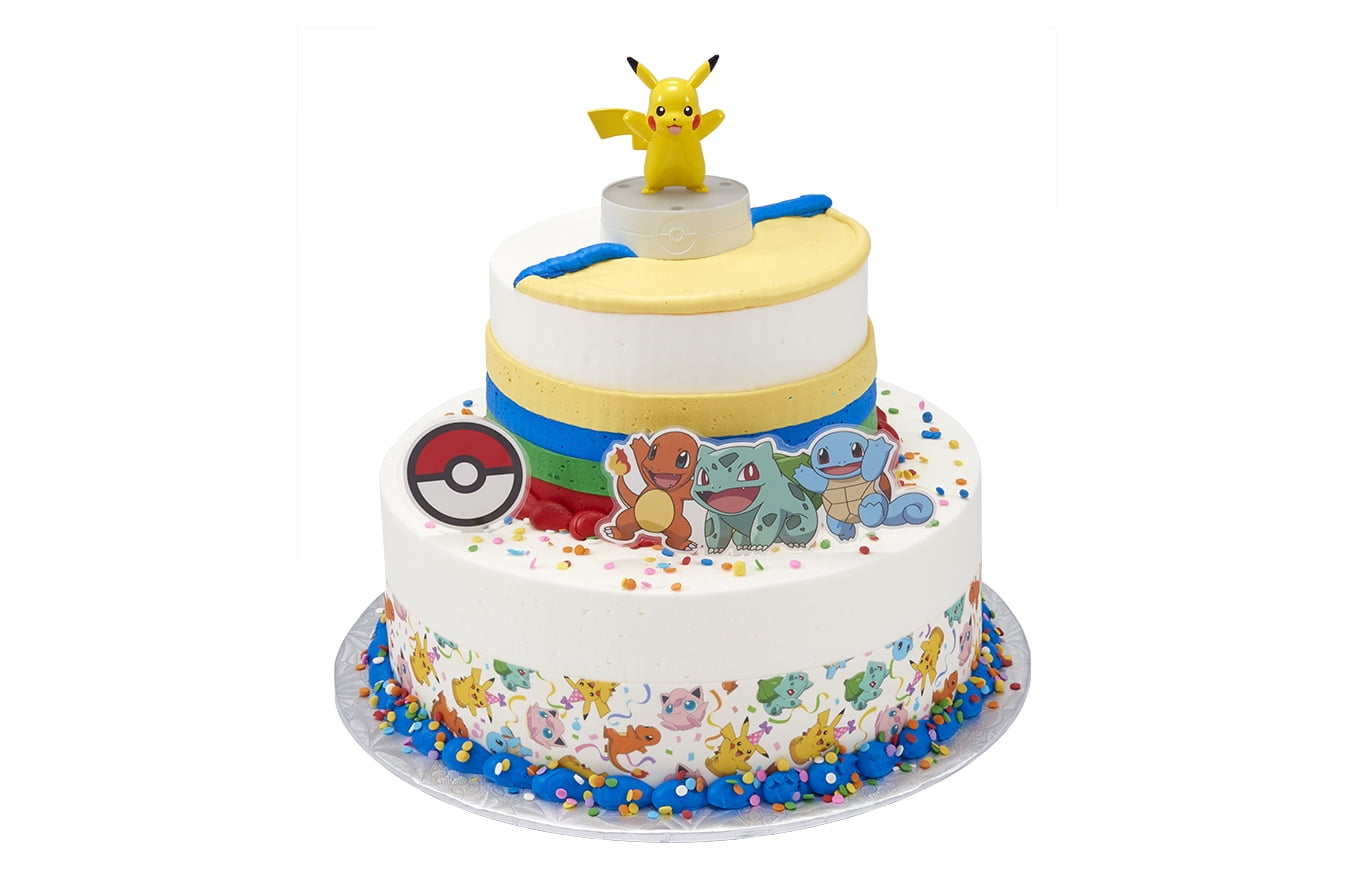 Pokemon​ 2 Tier Cake