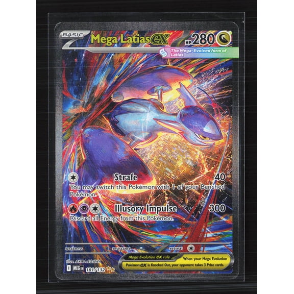 Pokemon 2015 Roaring Skies Mega Latias EX FA #181/132
