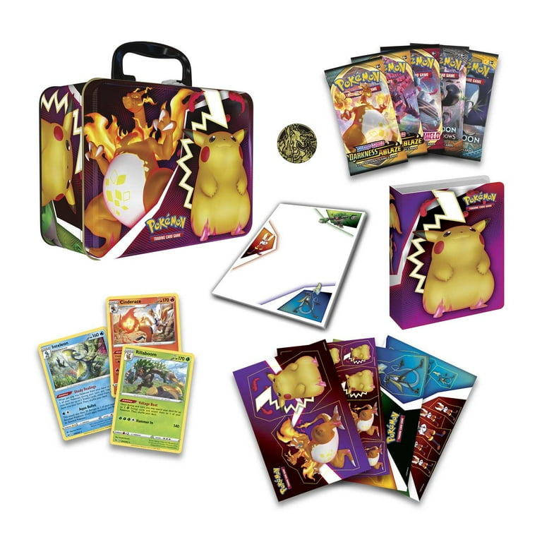 Free Shipping! Pokemon 2020 Collectors Chest Tin Box Vivid