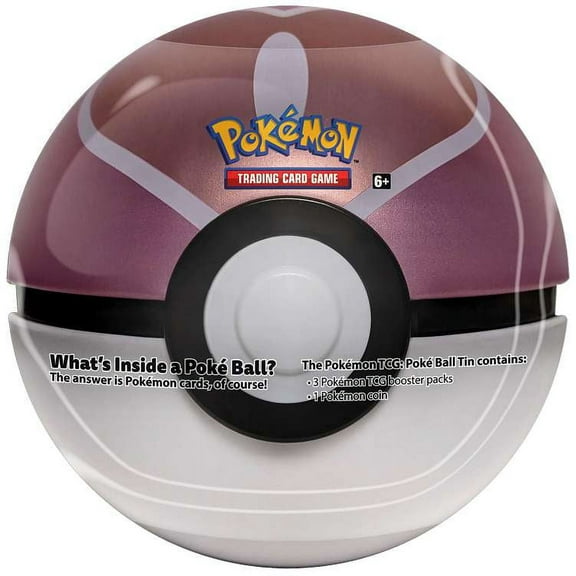 Pokemon 2022 Love Ball Pokeball Tin Set (3 Booster Packs & Coin)