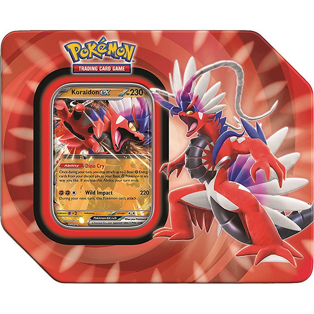 2023 コライドン SEALED BATTLE PR CARD PACK Pokemon 2023 Collectors Paldea Legends Tin - KORAIDON EX (5 packs