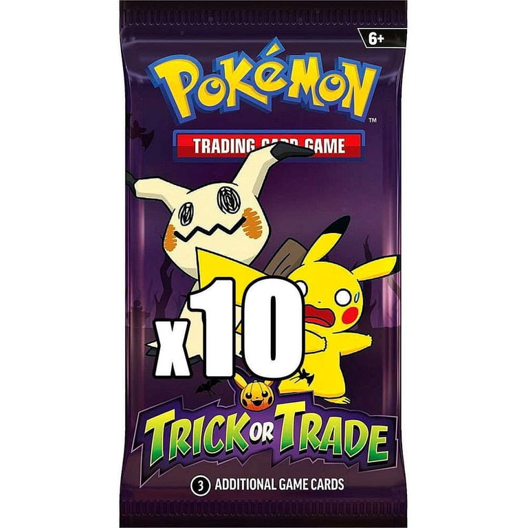 walmart pokemon cards halloween Amazon.com: Pokemon TCG Booster Bundle- Trick or Trade : Toys & Games