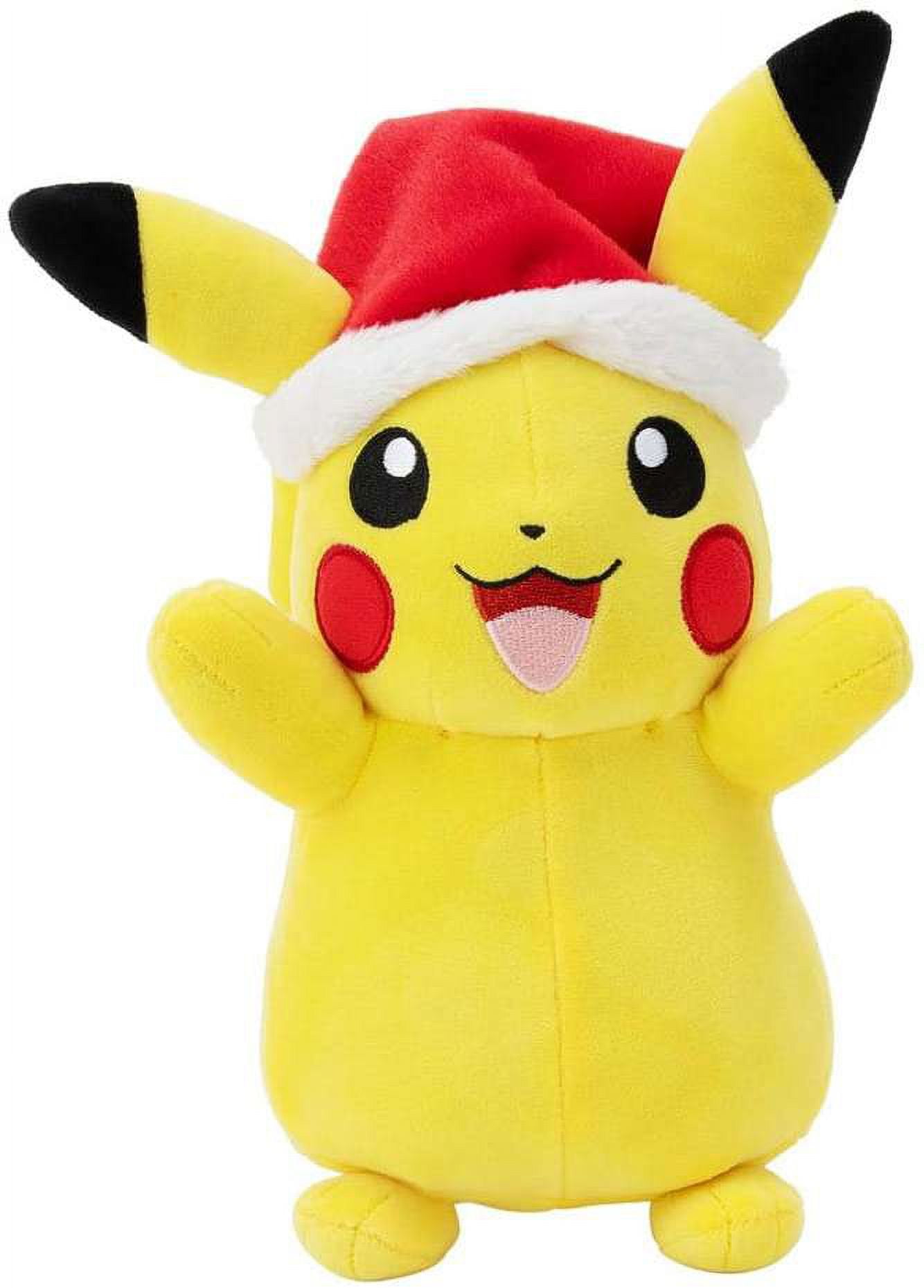 Pokemon 2023 Holiday Pikachu Plush (Santa Hat)