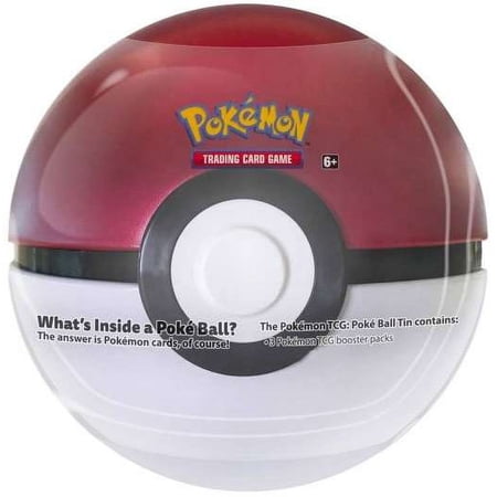 Pokemon 2023 Pokeball Pokeball Tin Set (3 Booster Packs & 2 Sticker Sheets)