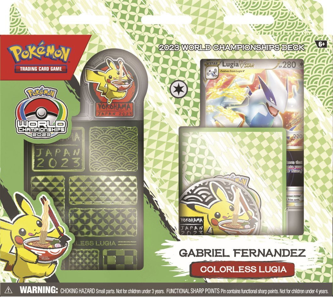 Pokemon 2023 World Championships Gabriel Fernandez Deck (Lugia