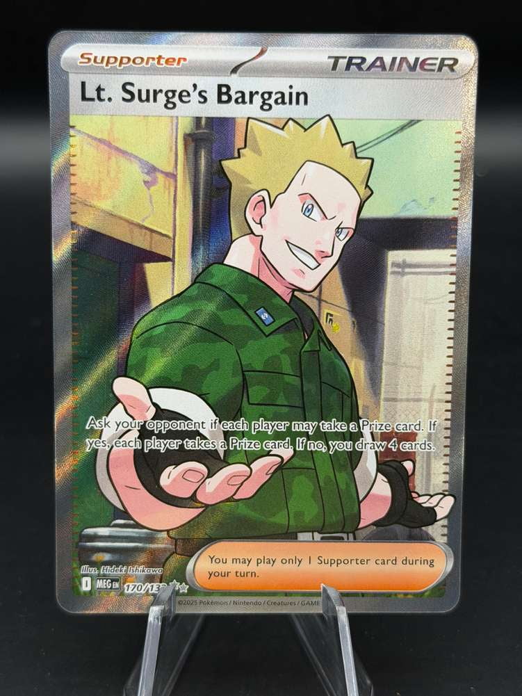 buy pokemon trainer cards 5 Full Art Card Lot - X1 Secret Rare, X4 Full Art Etched variation to centering One-of-a-kind Pokmon card featuring a