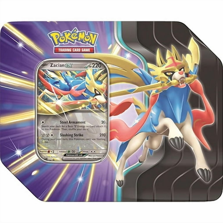 Pokemon 2025 Slashing Legends Collectors Tin - ZACIAN EX (5