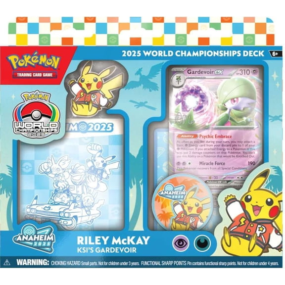 Pokemon 2025 World Championships KSI's Gardevoir Deck [60 Cards, Pin & More]