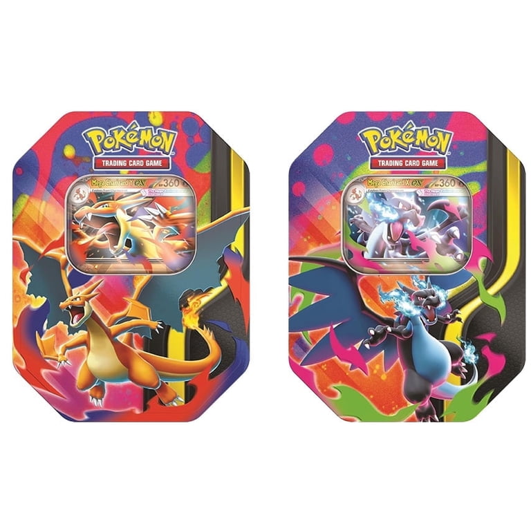 pokemon cards charizard ex tin Mega Shiny Pikachu blazes the path forward as Tinkaton Pokemon Mega Charizard Ex Tin