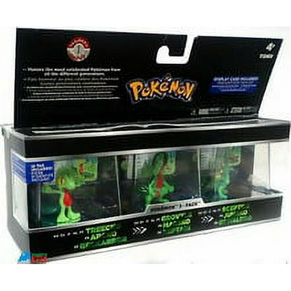 Pokemon 3-Pack Plastic Action Figure Limited Edition - Treecko/Grovyle/Sceptile